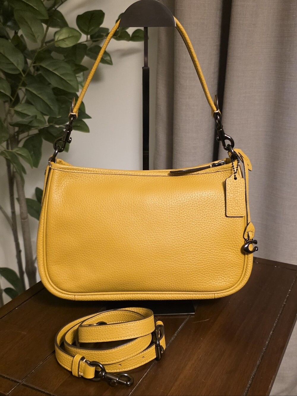 Coach Mustard Yellow Cary Crossbody CC437